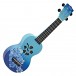 Mahalo Designer Ukulele, Hibiscus Blue