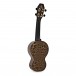 Mahalo Creative Skull Ukulele, Black