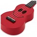 Mahalo Art Soprano Ukulele, Smile Red