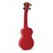 Mahalo Art Soprano Ukulele, Smile Red