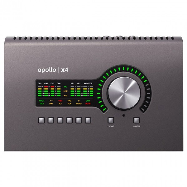 Universal Audio Apollo x4 Heritage Edition (Desktop/Mac/Win/TB3) - Top