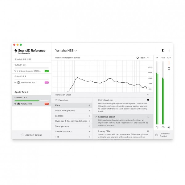 Sonarworks SoundID Reference for Headphones, Digital Delivery - Car Speaker Simulation