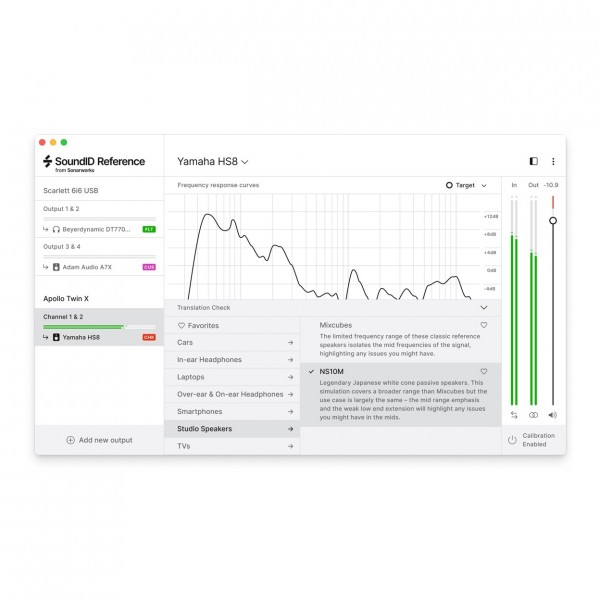 Sonarworks SoundID Reference for Headphones, Digital Delivery - Studio Speaker Simulation
