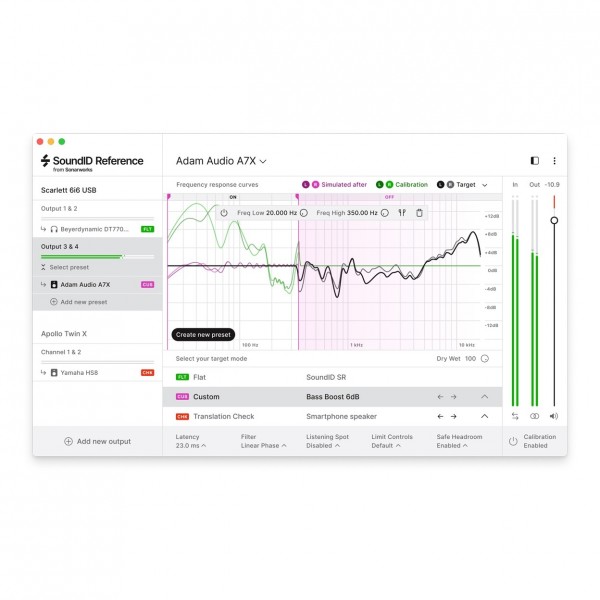 Sonarworks SoundID Reference for Speakers & Headphones with Mic at