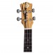 Luna Crescent B/W Ebony Concert Ukulele, Satin Natural w/ Gigbag headstock