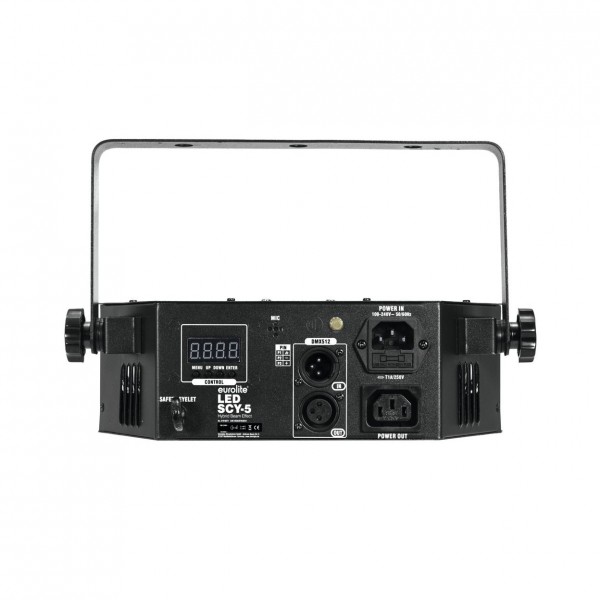 Eurolite SCY-5 LED Hybrid Beam Effect Light - Rear