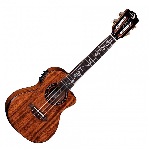 Luna Vineyard Koa Beveled Concert Electro Ukulele w/ Gigbag