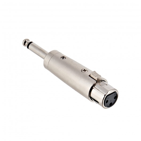 XLR (F) - 1/4" Mono Jack Adapter