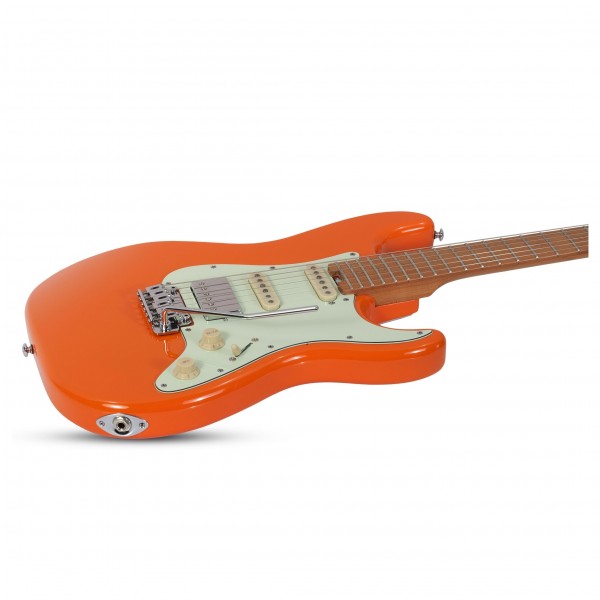 Schecter Nick Johnston Traditional HSS, Atomic Orange side