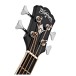 Washburn AB5 Acoustic Bass, Black