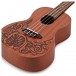 Luna Mo'o Concert Ukulele, Mahogany