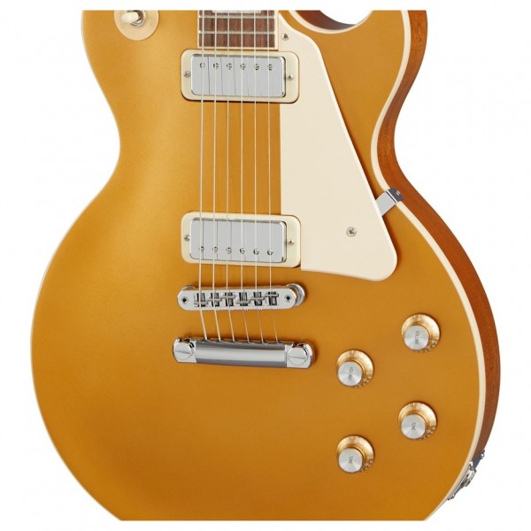 Gibson 70s Les Paul Deluxe Plain Top, Goldtop at Gear4music