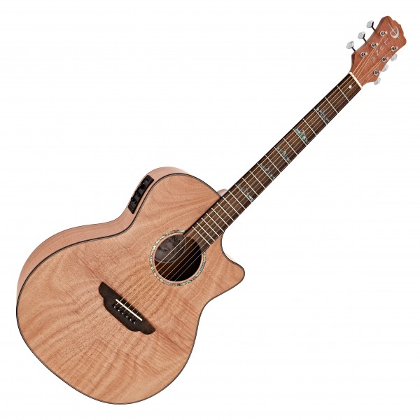 Luna High Tide Exotic Mahogany GC CAW Electro Acoustic