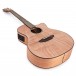 Luna High Tide Exotic Mahogany GC CAW Electro Acoustic