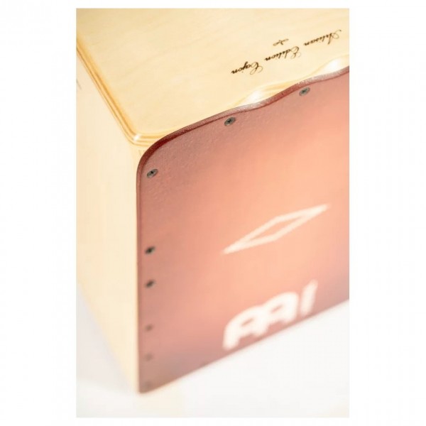 Meinl Artisan Edition Cajon, Soleá Line, Espresso Burst Frontplate