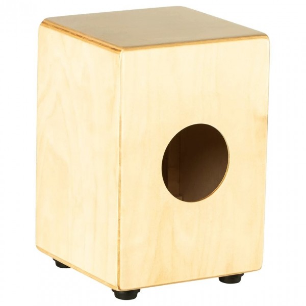 Meinl Cymbals Meinl Percussion Mini Cajon Drumbox - Gift Idea For Musicians - Decorative Gift For Children And Adults - Playing Surface Baltic Birch ( MC1AB-B 9mm Woodcraft Cajon