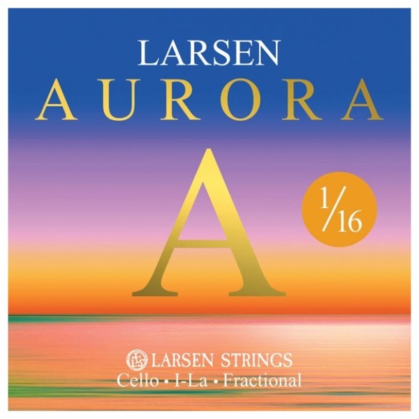 Larsen Aurora Cello A String, 1/16 Size, Medium