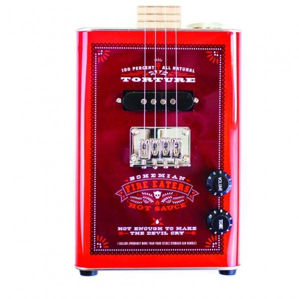 Bohemian Oil Can Ukulele, Hot Sauce