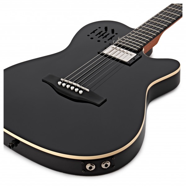 Godin A6 Ultra, Black High Gloss at Gear4music