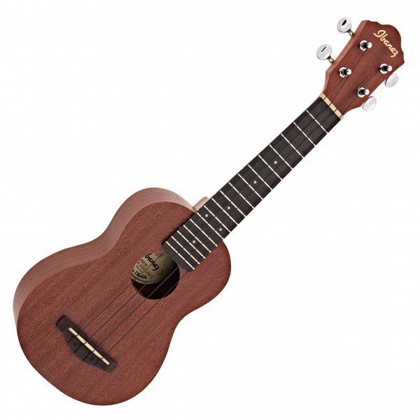 Ibanez UKS10 Soprano Ukulele, Sapele