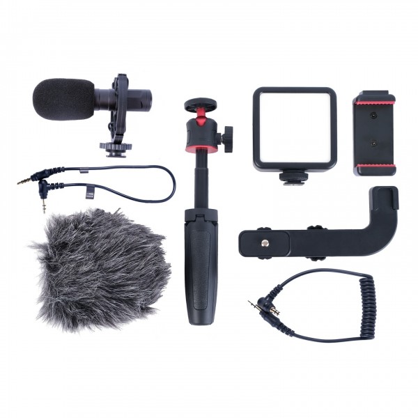 Inov8 Complete Home Vlogging Kit For Camera & Smartphones - Full Bundle