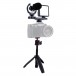 Inov8 Home Vlogging Kit For Cameras and Smartphones - Camera Full Setup (Camera Not Included)