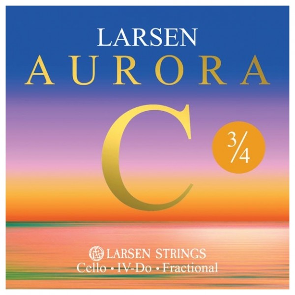 Larsen Aurora Cello C String, 3/4 Size, Medium