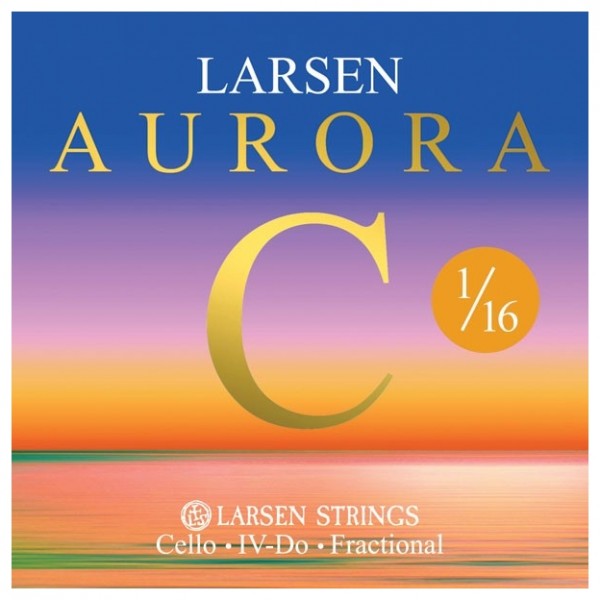Larsen Aurora Cello C String, 1/16 Size, Medium