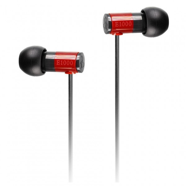 Final E1000 Earphones, Red - Main