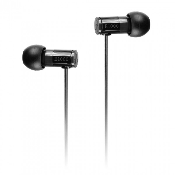 Final E1000 Earphones, Black - Main