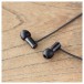 Final E1000 In-Ear Headphones, Black - Lifestyle