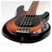 Music Man StingRay Short Scale, Vintage Sunburst Angle