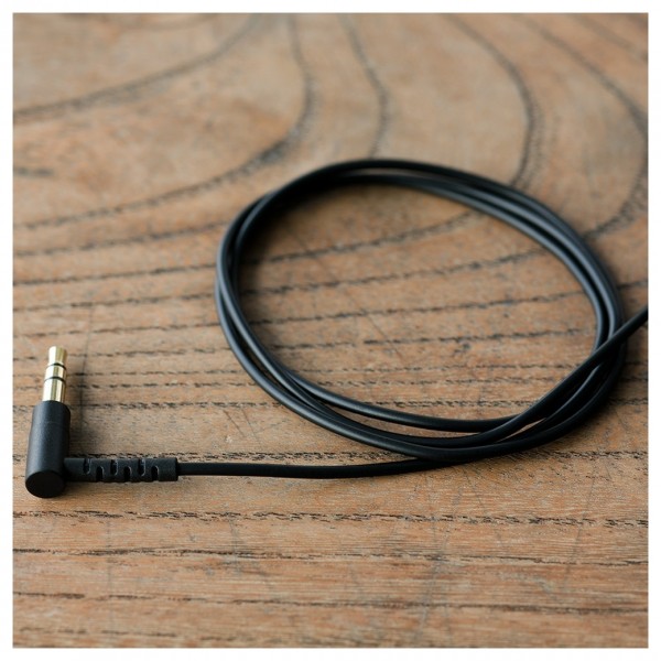 E2000 In-Ear Headphones, Black Aluminium - Cable