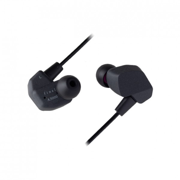 Final A3000 Earphones - Front and Rear