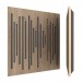 Vicoustic Wavewood Ultra Lite, Brown Oak, Box of 8 - Main