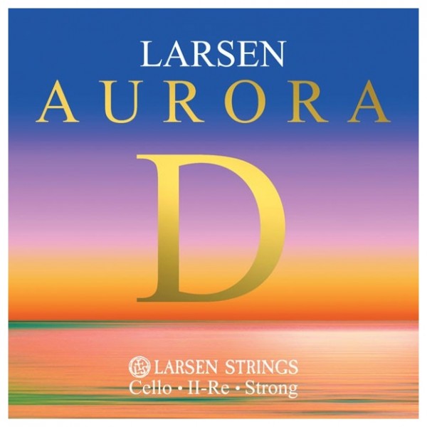 Larsen Aurora Cello D String, 4/4 Size, Heavy
