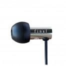 Final Audio E3000C Isolating Earphones with Built-in Mic, Steel