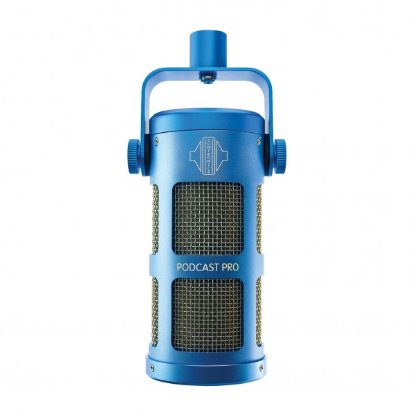 Sontronics Podcast Pro Microphone, Blue - Front