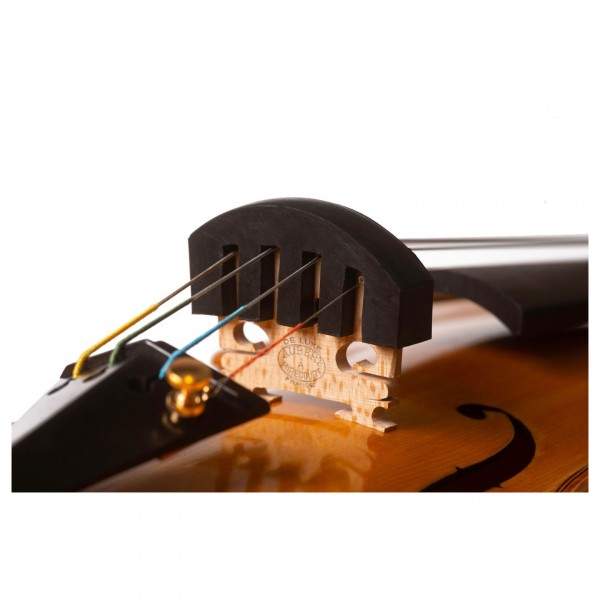 Goetz Ultra Rubber Viola Mute on instrument