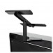 Sefour Laptop - CDJ Stand for X25/X15/X10/X5 (44cm Width), Black