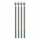 Tight Screw 110mm Tension Rod, 4-Pack