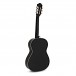 Deluxe 3/4 Classical Guitar, Black, by Gear4music