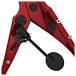 Wood Viper Classic 5 String Electric Violin, Candy Apple Red