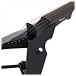 Wood Viper Classic 5 String Electric Violin, Galaxy Black