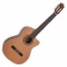 Deluxe Single Cutaway Classical Acoustic Guitar by Gear4music