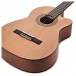 Deluxe Single Cutaway Classical Acoustic Guitar by Gear4music