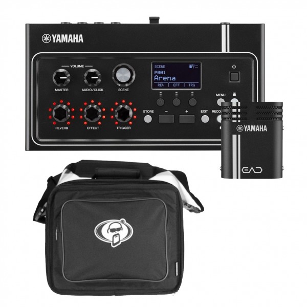 Yamaha EAD10 Electronic Acoustic Drum Module & Sensor with Carry Case