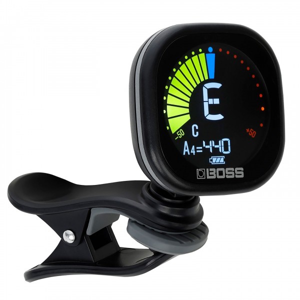 Boss TU-05 Rechargeable Clip-on Guitar Tuner - Front View