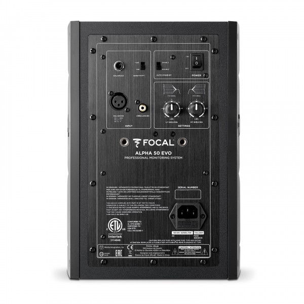 Focal Alpha 50 Evo - Rear