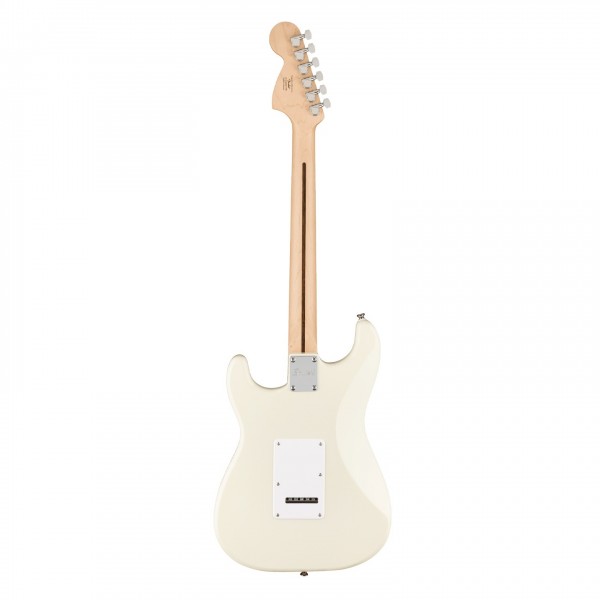 Squier Affinity Stratocaster MN, Olympic White - Back
